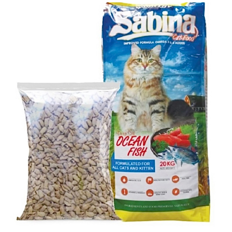 Makanan Kucing - Sabina Ocean Fish Repack 1kg