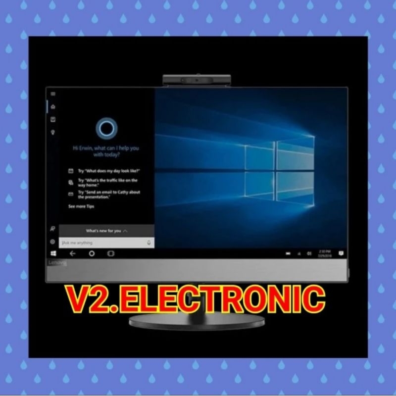 PC AIO Lenovo V530-24ICB Intel Core i7-9700T RAM 8GB SSD 512GB Windows 10 Touchscreen