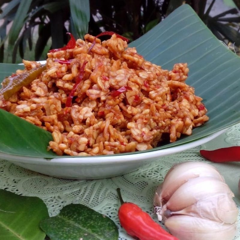 

Sambal Goreng Tempe Kering Teri Orek Bawang Goreng