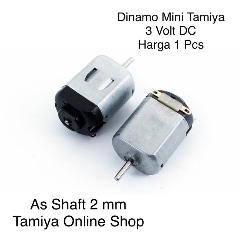 Dinamo Tamiya Termurah 1 Pcs Dinamo Viral DC 3 Volt Dinamo Tipex Trondol Dinamo Setan