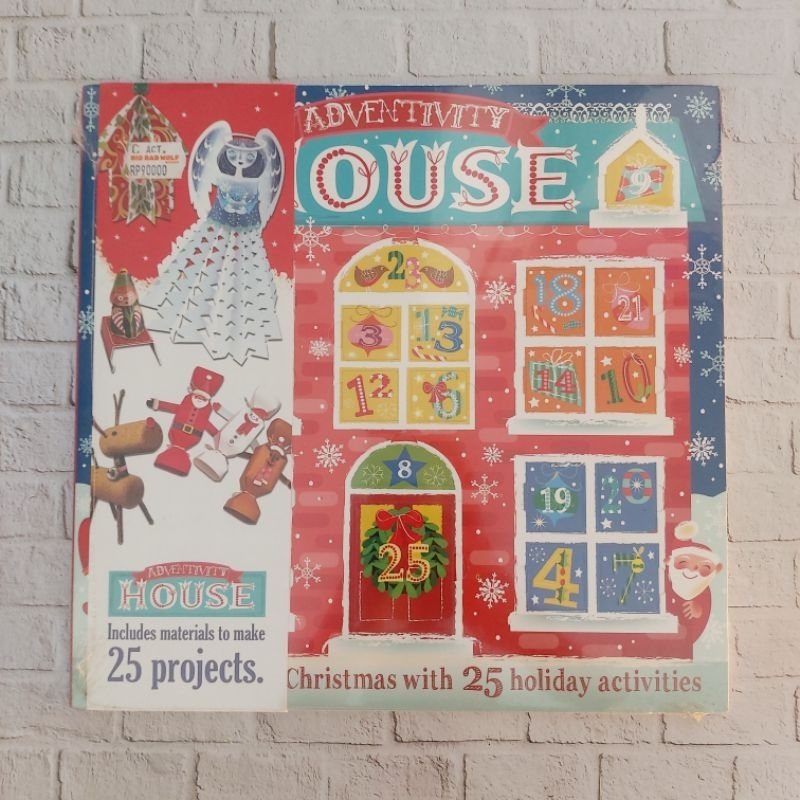 

Preloved Buku Adventivity House: A Countdown To Christmas With 25 Holiday Activities