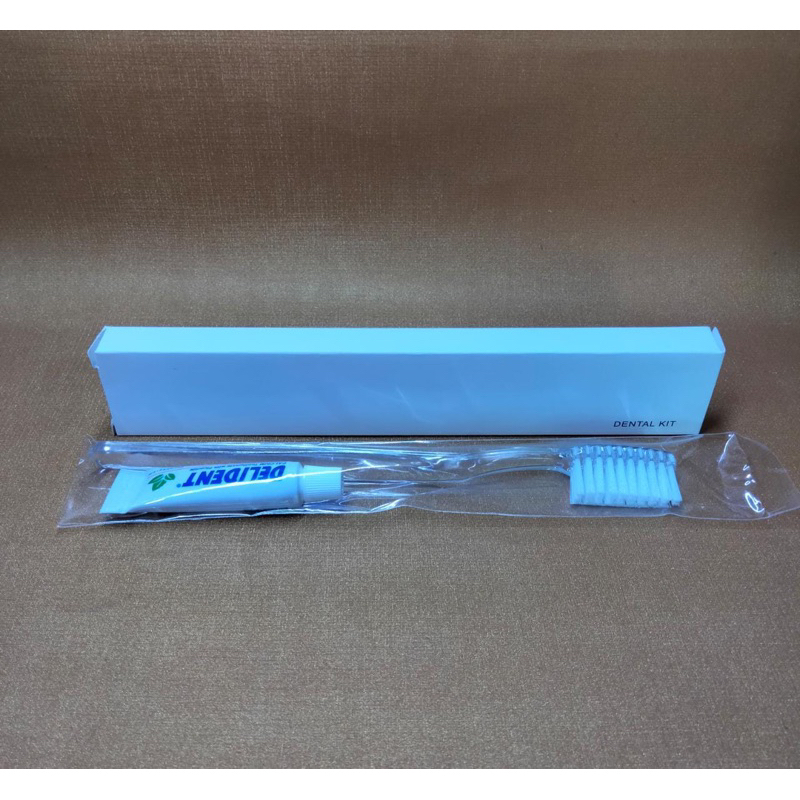 Dental Kit Hotel - Kotak (Clear)