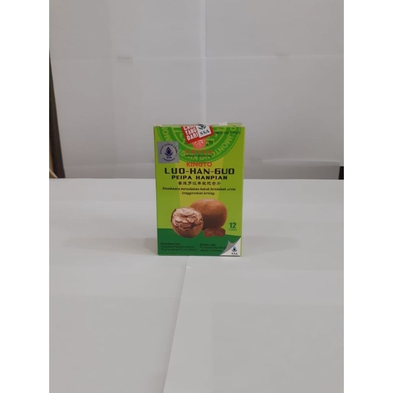 

Kingto Luo Han Guo Peipa Han Pian Permen Tenggorokan