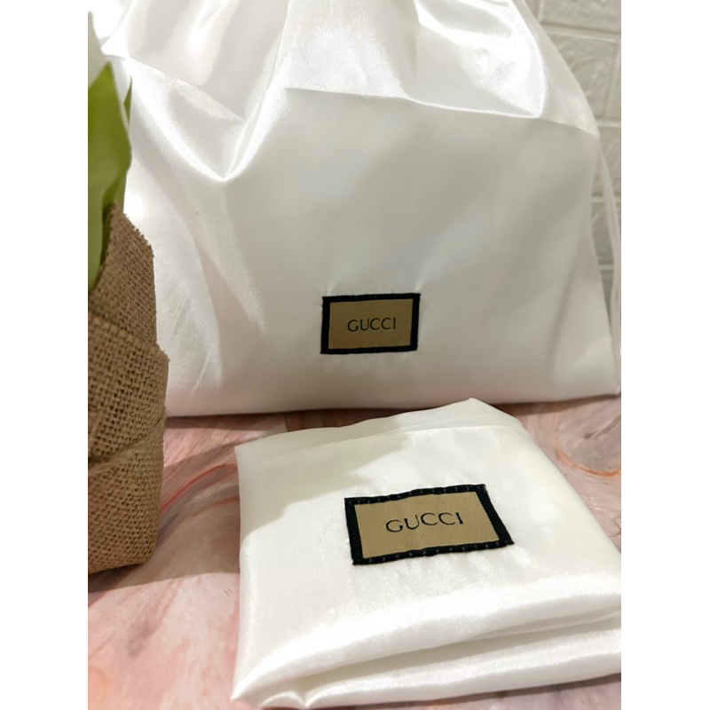 Dustbag Gucci Satin Sarung Tas Pelindung Debu Db Branded Db Pengganti