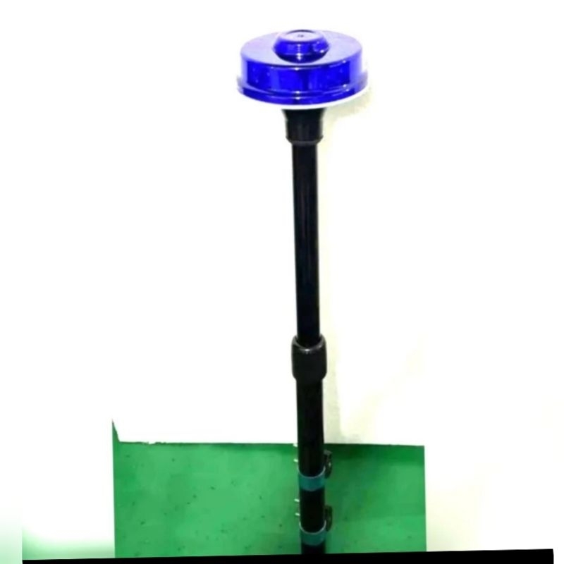 Lampu tiang motor polisi patwal 12V biru