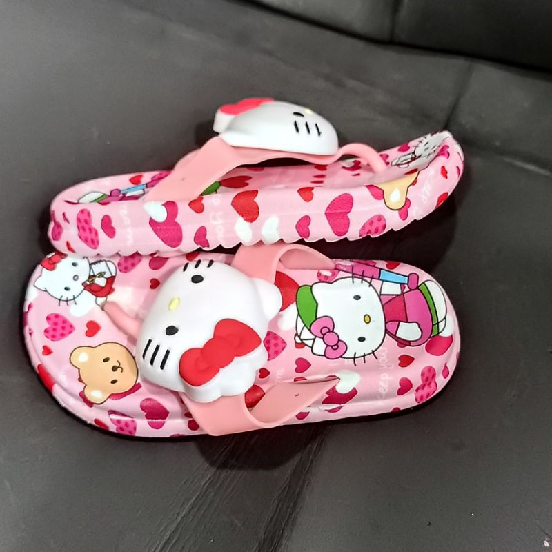 Sandal anak hello kitty Sandal import anak perempuan Sendal trendy wanita