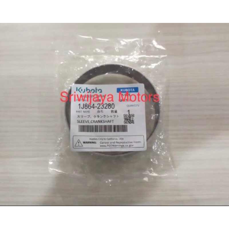 Sleeve Crank Shaft DC70 Kubota Original