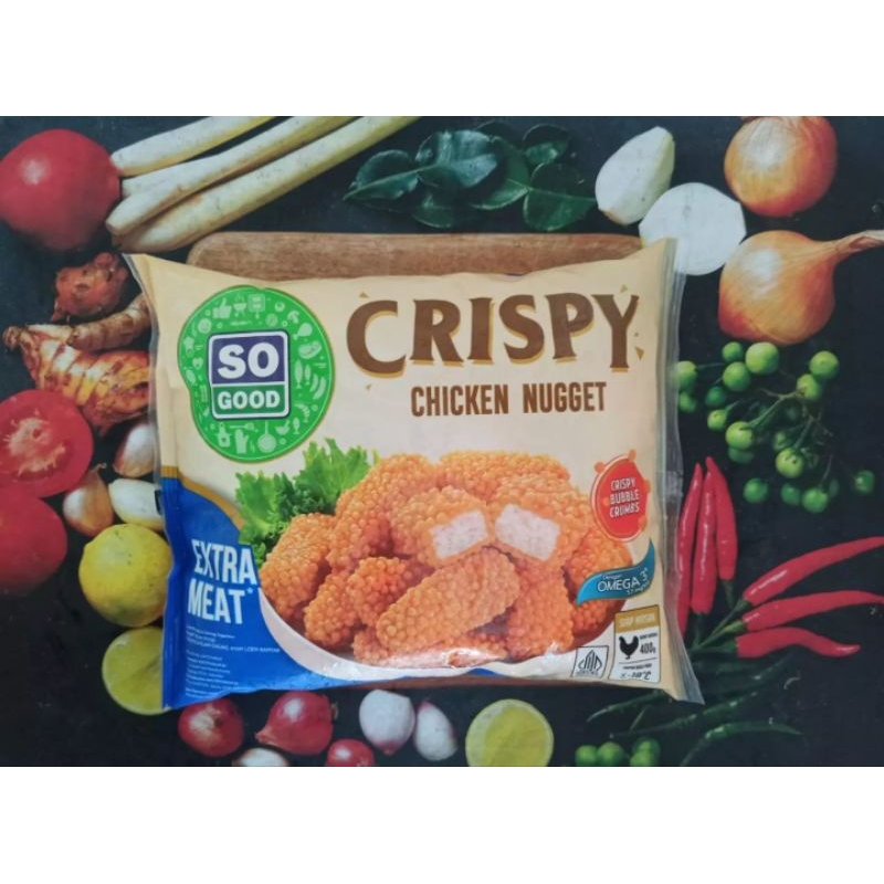 

So Good Crispy Chicken Nugget 400gram