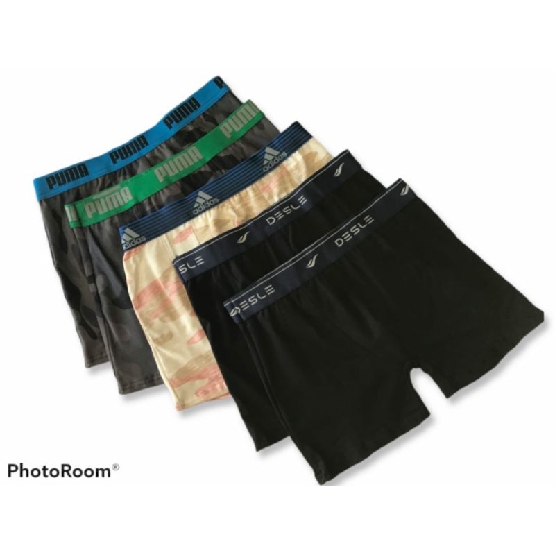 6 PCS Celana Dalam Pria Boxer Terbaru