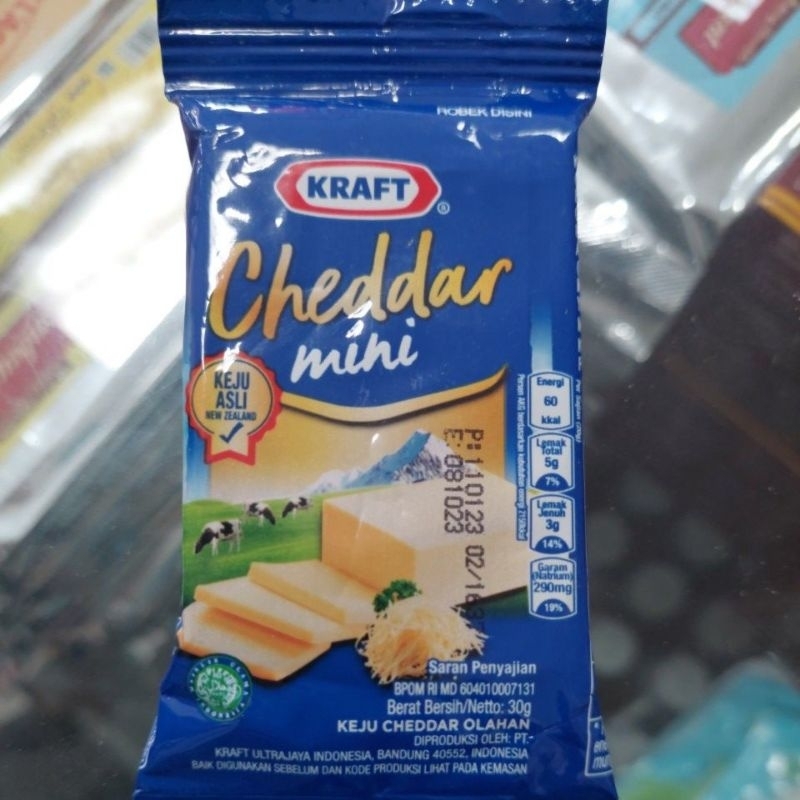 

Keju Kraft cheddar mini