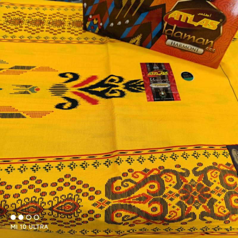 SARUNG ATLAS IDAMAN MOTIF BHS ORIGINAL