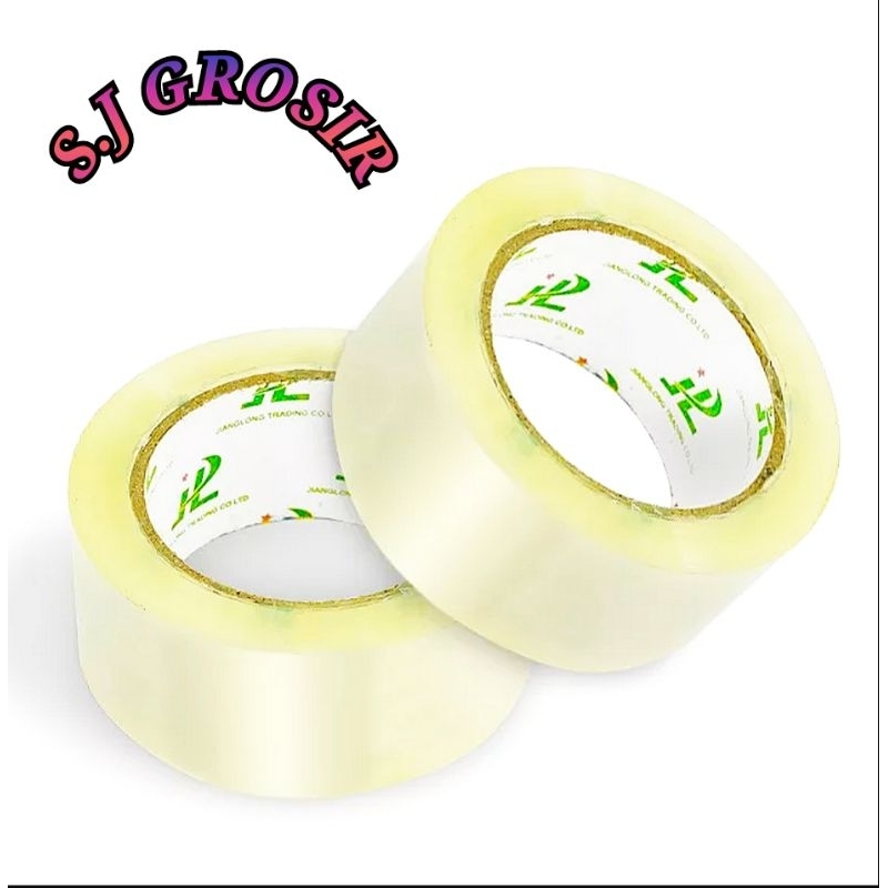 lakban bening Import Premium 100yard(48mm X 100 yard X 48 Micron)