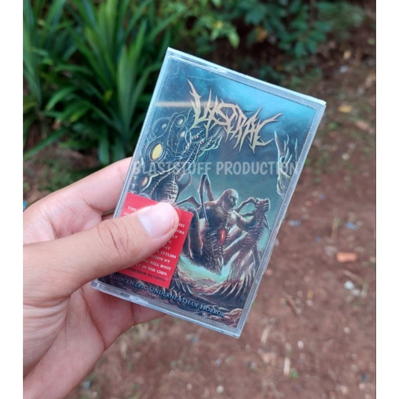 Kaset Tape Viscral - Egocentric underneath of horror