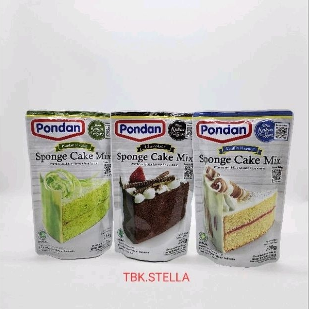 

PONDAN SPONGE CAKE MIX 200 GR