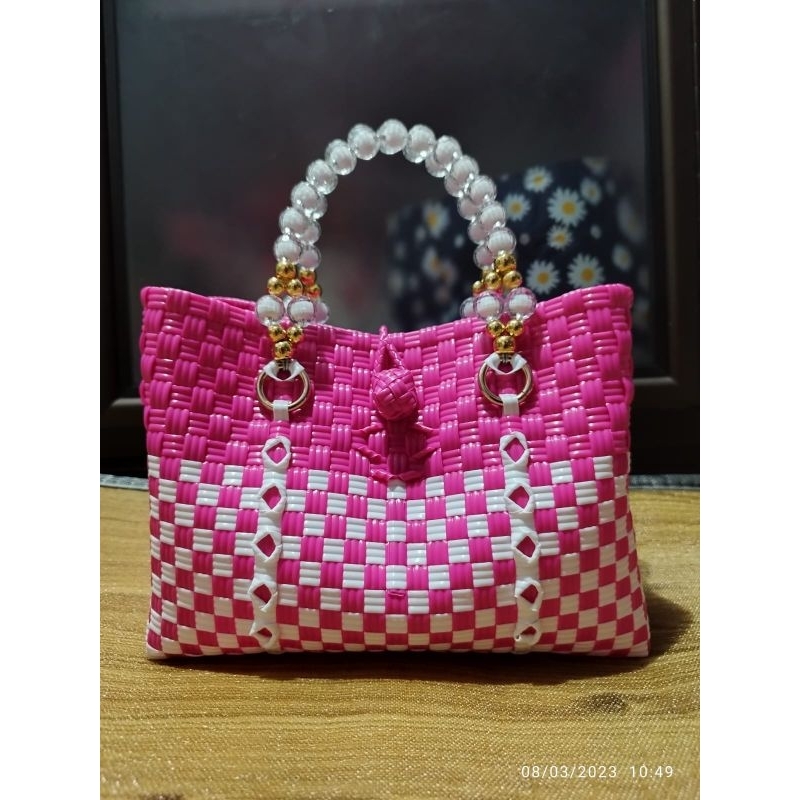 Tas anyaman jali-jali premium Ponorogo