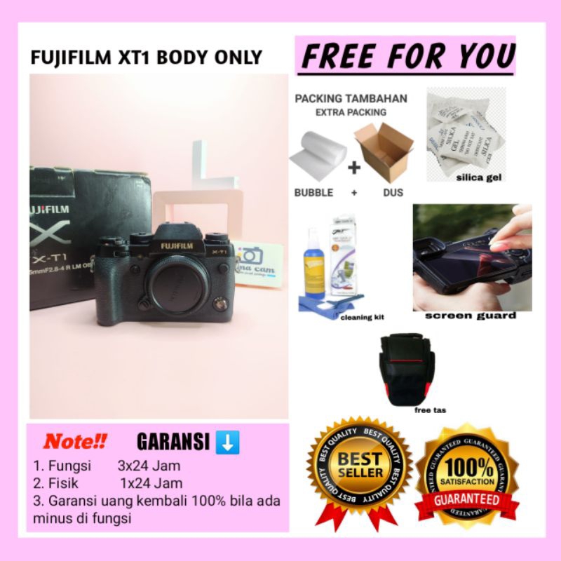 FUJI XT1 LENSA KIT FUJIFILM XT1 NOT XT2 XT3