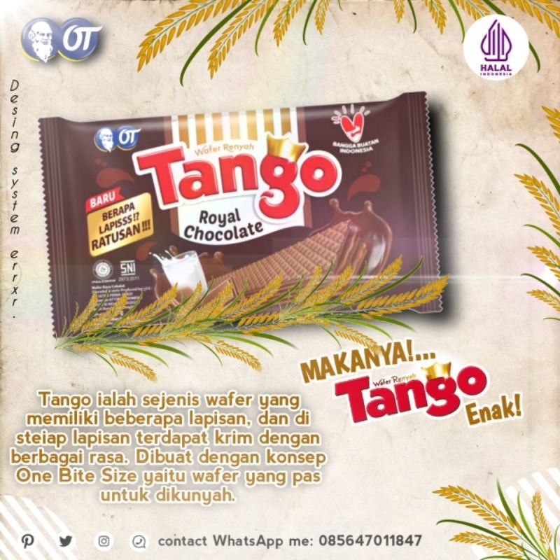 

tango rasa coklat