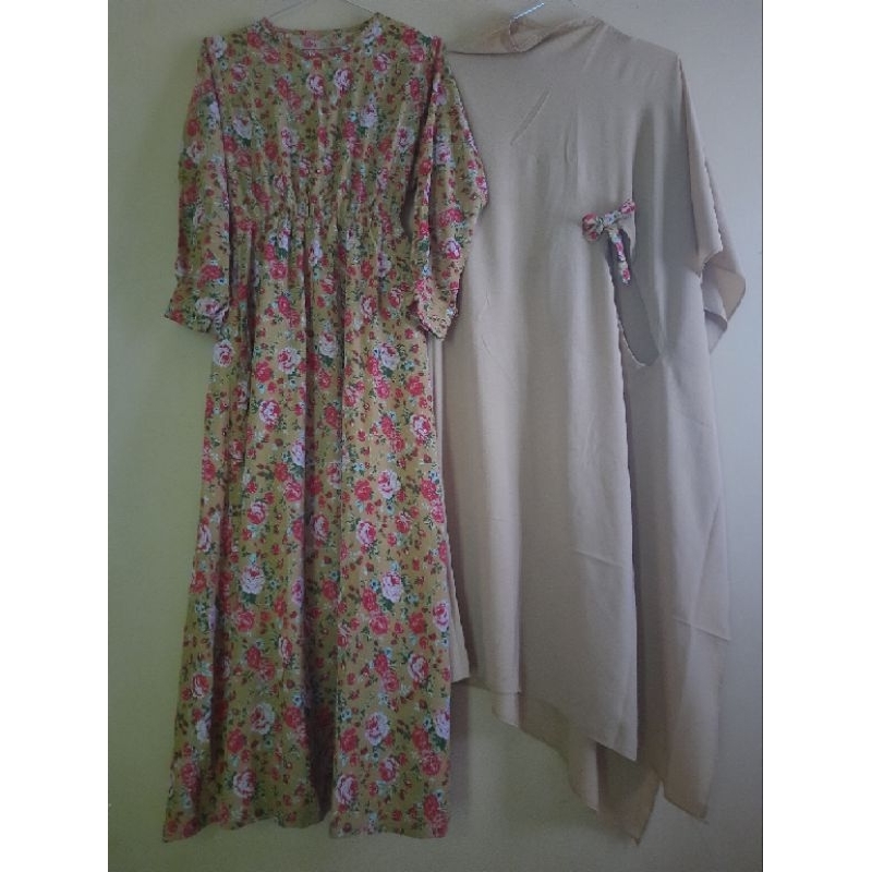 set gamis syar'i (preloved)