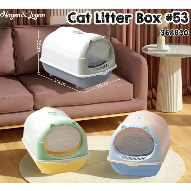 Bak Pasir Kucing Cat House#53/Tempat Pup Kucing/Cat Litter Box Kucinh