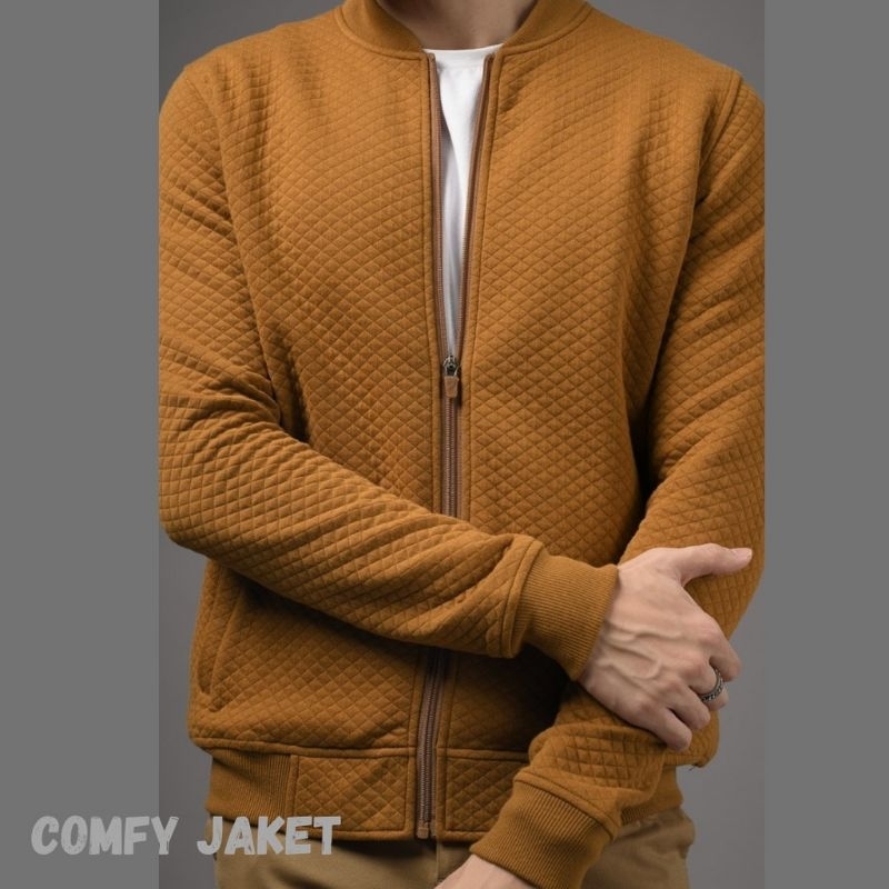 jaket comfy premium bomber cowo kekinian style