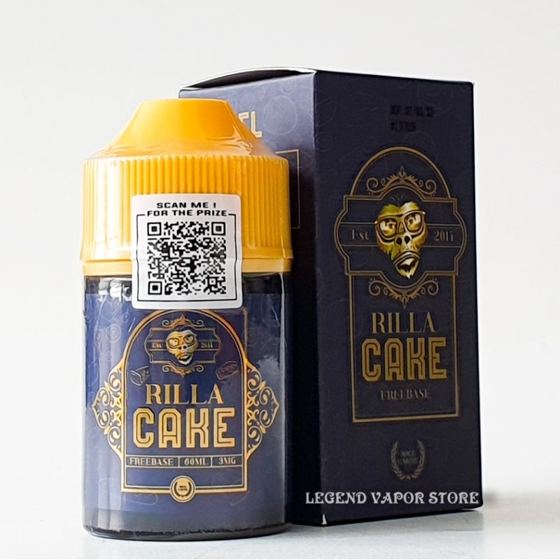 FREEBASE - LIQUID RILLA CAKE Vanilla Cheesecake 60ML AUTHENTIC