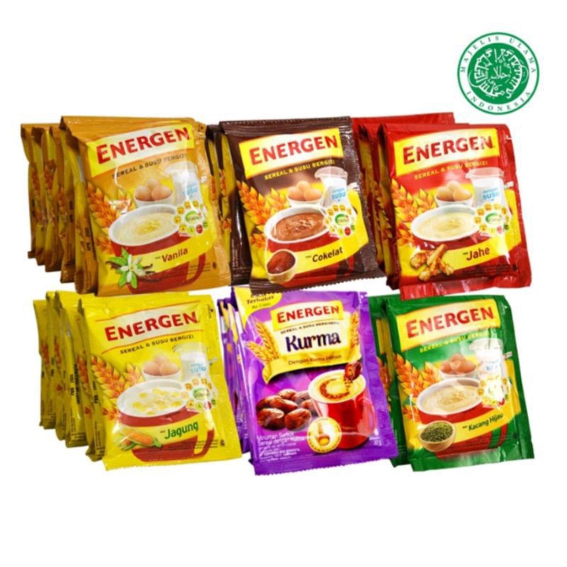 

[MINUMAN] Energen Susu Dan Sereal Renceng isi 10 Renceng