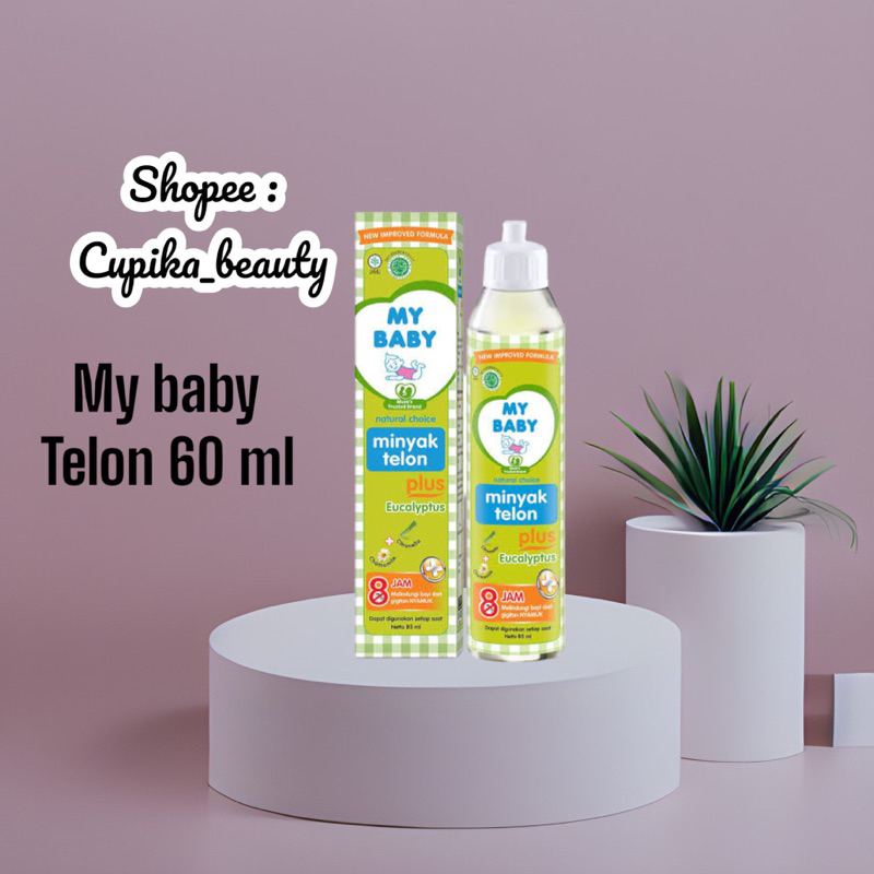 &lt;ci.x&gt; [ 60 ml original ] my baby telon plus eucaplyptus || minyak telon my baby 60 ml