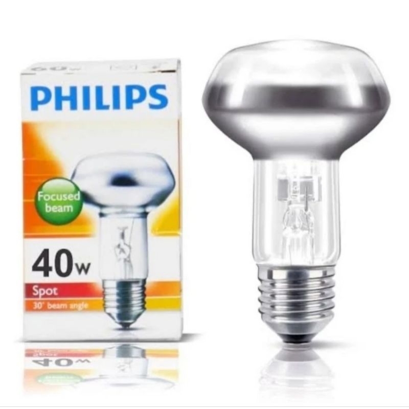 Lampu Bohlam Spot Philips 40W 60W Lampu Penghangat Ayam Goreng