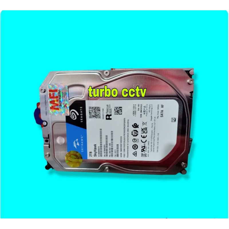 HDD Khusus CCTV Harddisk 2 TB Hard disk Seagate 2TB CCTV skyhawk