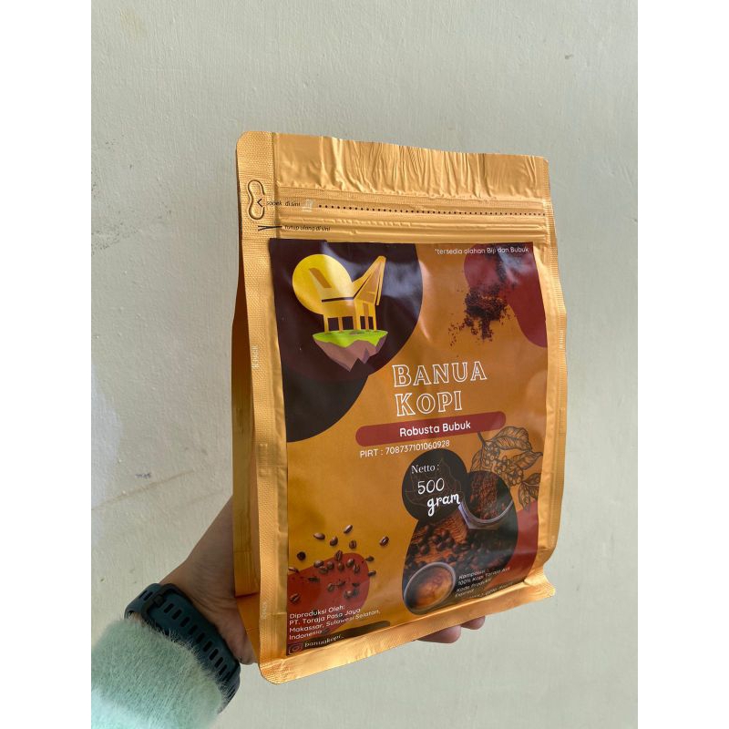 

Kopi Toraja Robusta Asli 500gr