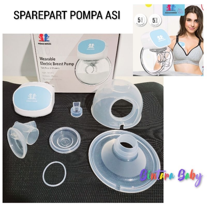 Sparepart Pompa Asi Momohouse / Valve Momo House Silikon Pompa Asi Wearable Momo House Breast pump Handsfree Momo House Sparepart