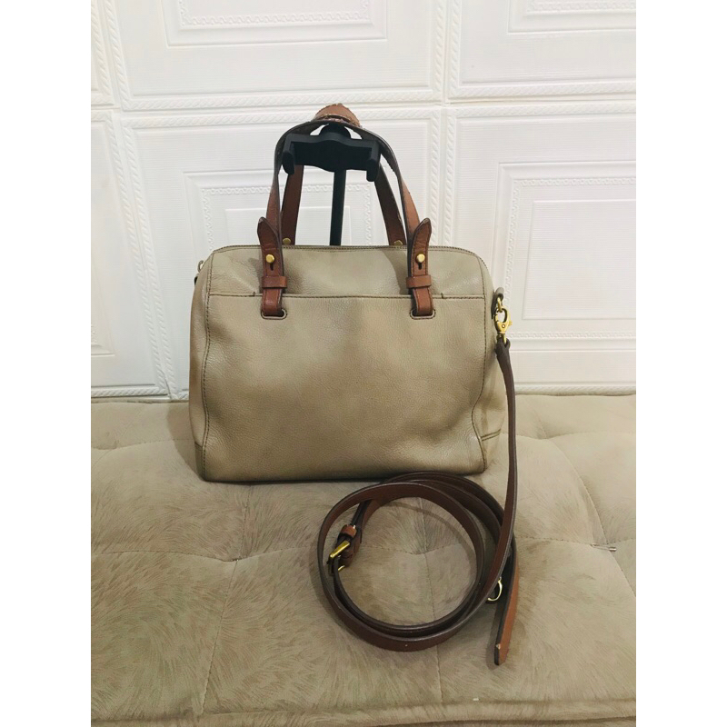 Fosil Rachel Satchel Light Taupe