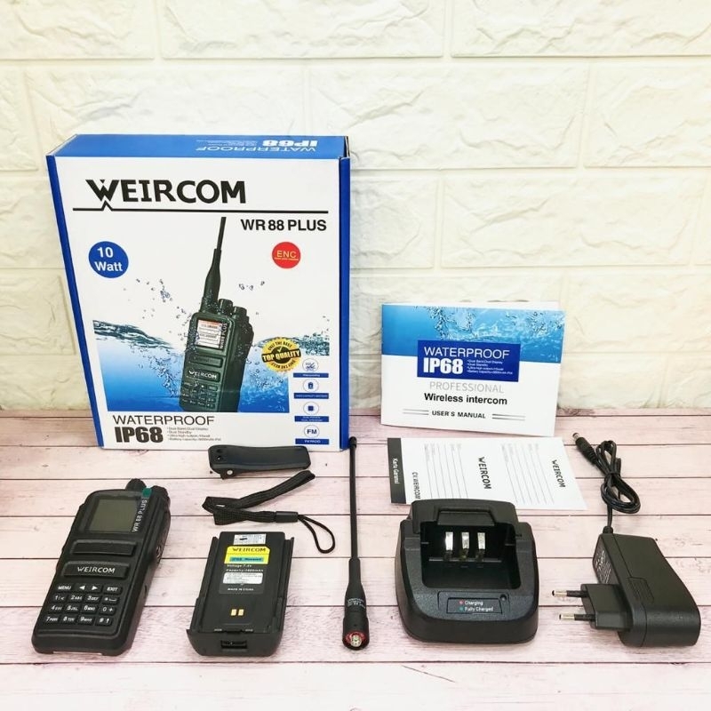 HT Walkie Talkie Weircom WR 88 Plus WR88Plus WR88 Plus WR 88Plus - Ori Original