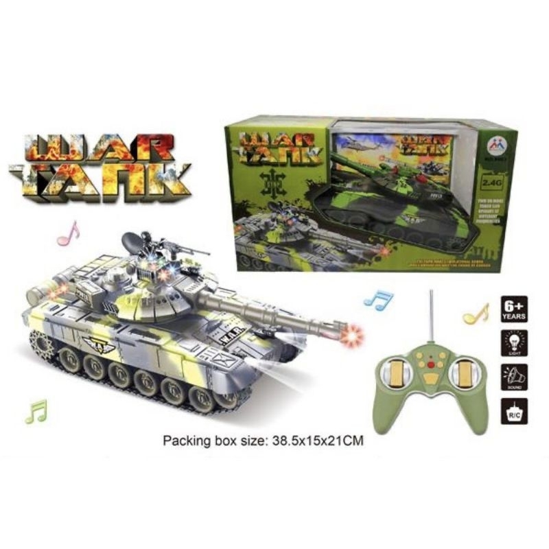 MOBIL WAR TANK R/C 9993