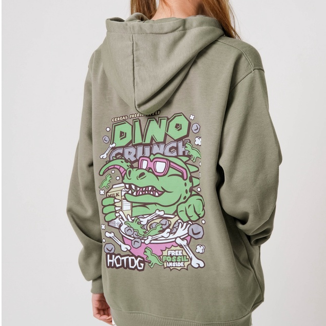 HODISO - Dino Crunch Hoodie Jumper Pullover