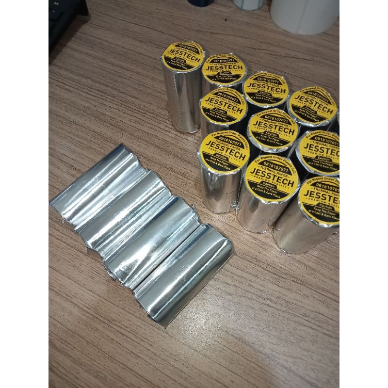 

KERTAS KASIR THERMAL 80X40MM 8cm x 40mm MURAH BAGUS PRINTER 80MM