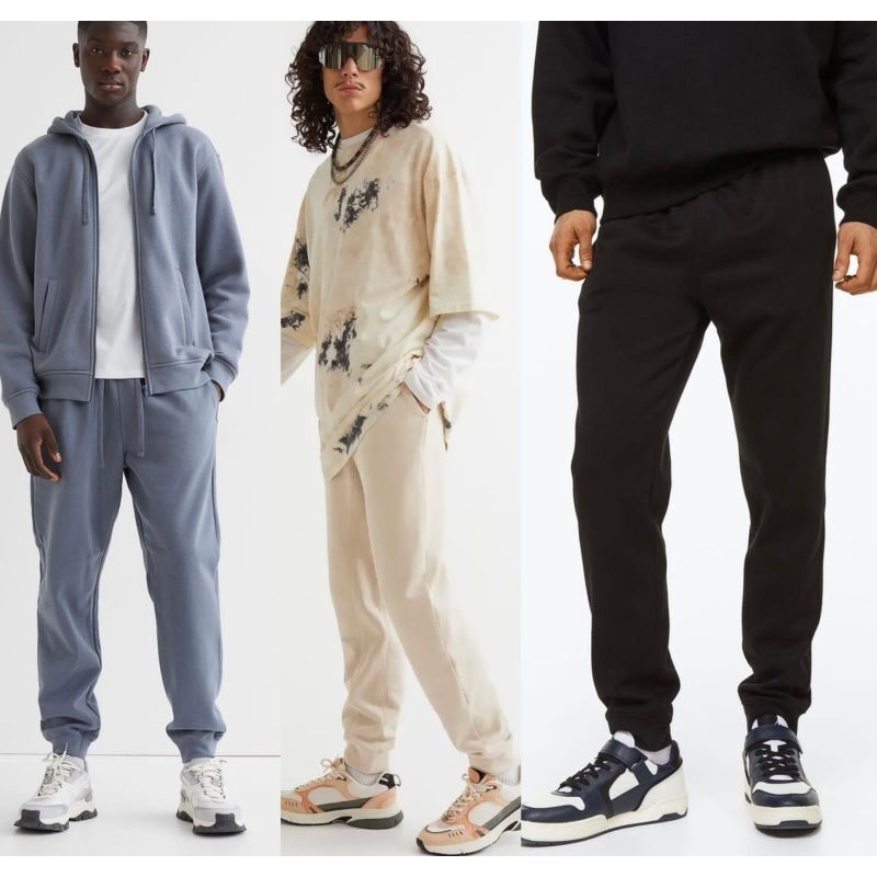 Hm jogger basic // Hm wide jogger pants