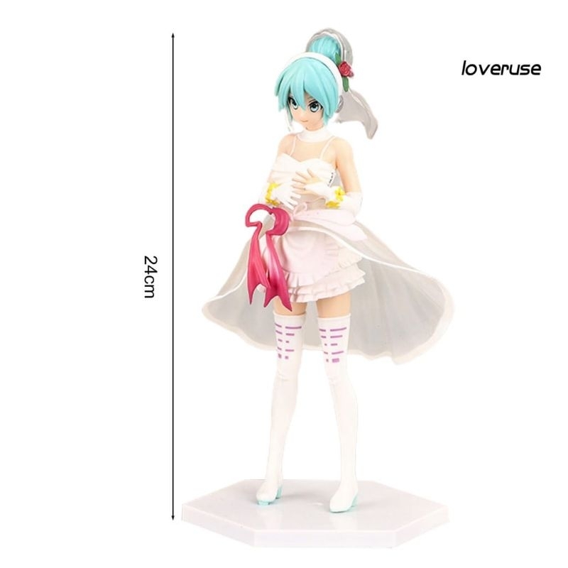 ACTION FIGURE PVC HATSUNE MIKU WEDDING - FIGURE ANIME