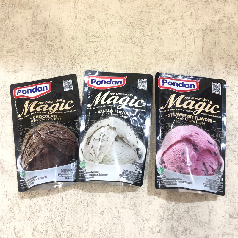 

Ice cream mix Magic Pondan 160gr