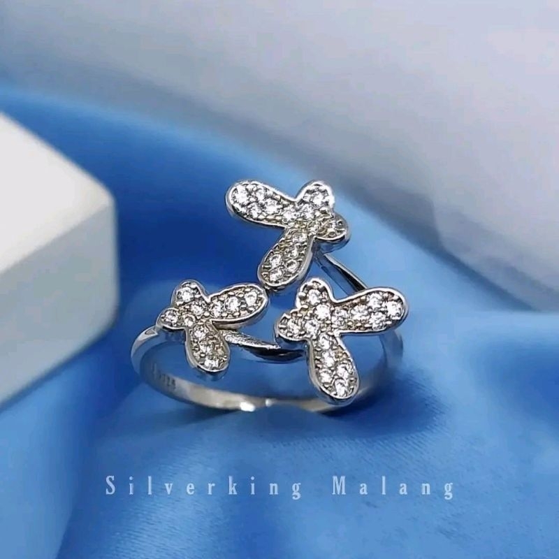 Butterfly Ring Silver 925