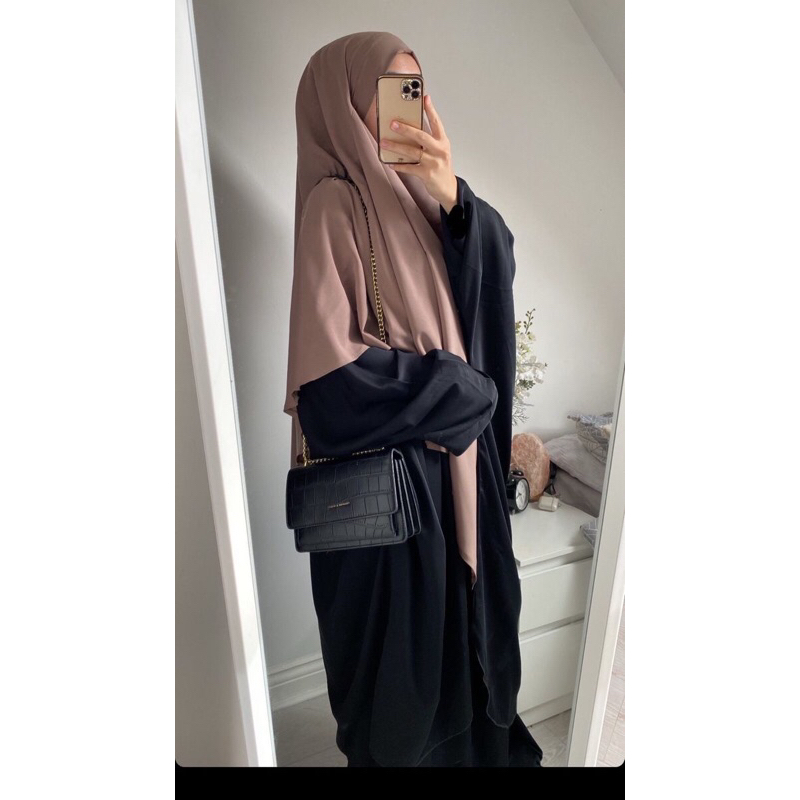 Abaya turkey abaya polos abaya jet black abaya arab abaya dubay