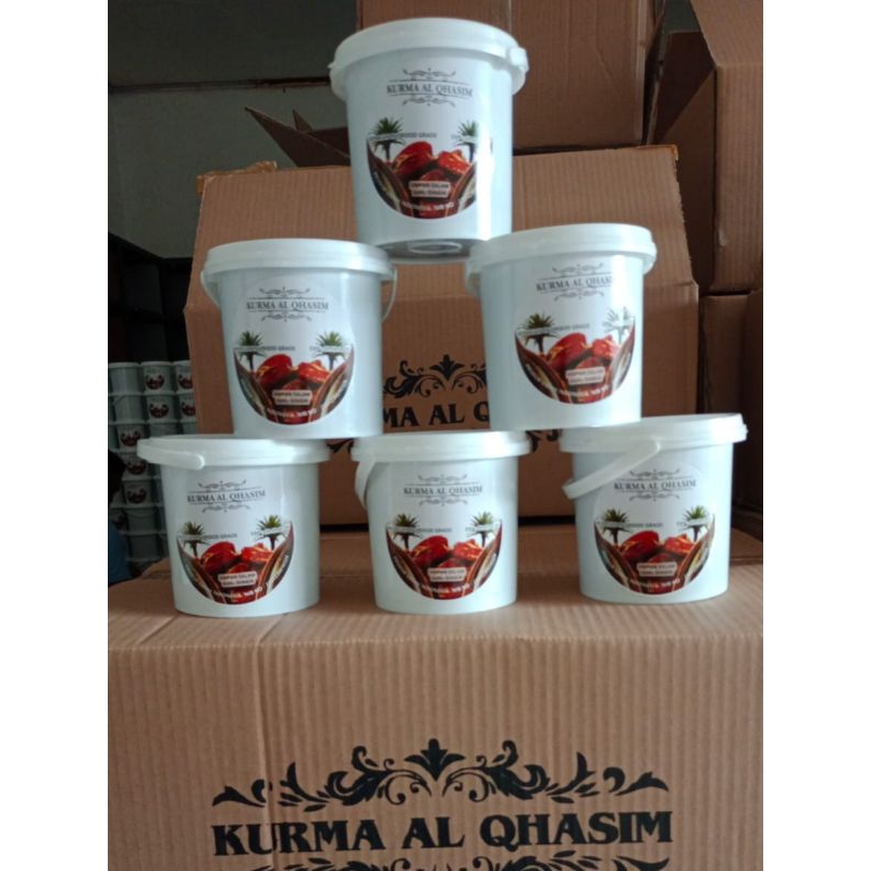 

kurma ember Al Qasem 500gr Manis Legit
