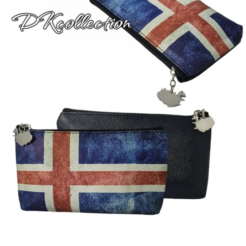 dompet islandia souvenir dompet ice land dompet pensil island merchandise island