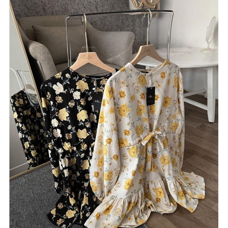 Hiby Crinkle Blouse by Outfix (LANGSUNG KIRIM)