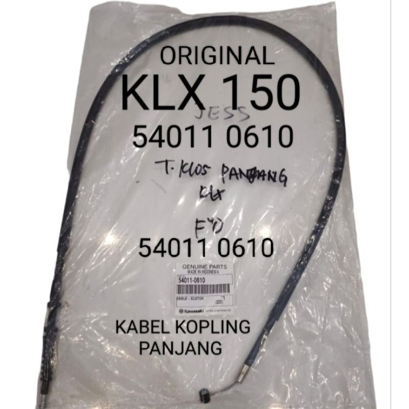 KABEL KOPLING KLOS KLX 150 PANJANG ORIGINAL 54011 0610