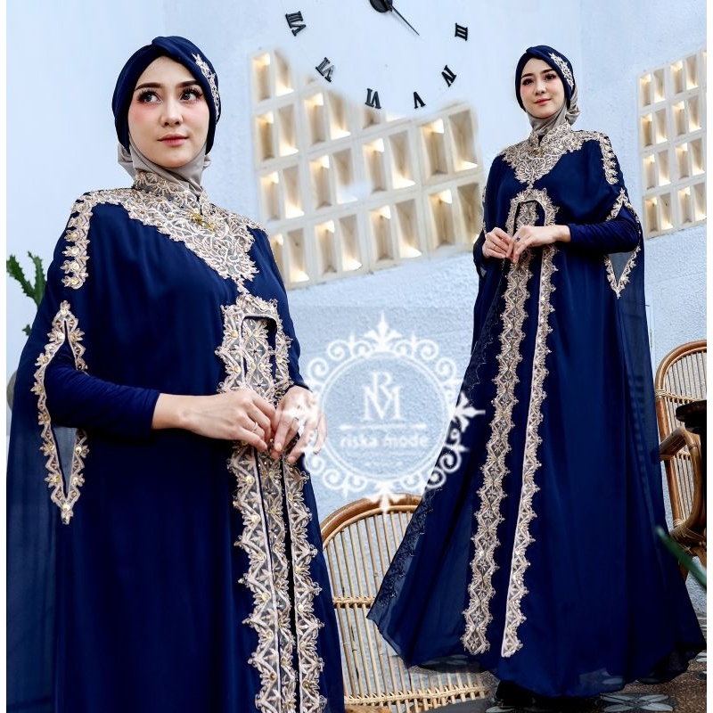 Kaftan Karmilla Free Inner dan Turban Original Butik