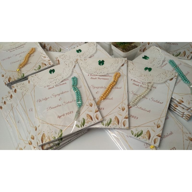 Buku Pengajian Tasyakuran Kehamilan 4 & 7 Bulan (Syukuran 4 & 7 Bulanan)