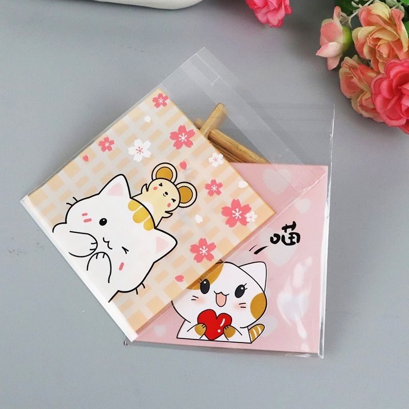 Plastik Opp 10x11cm | plastik food grade 100pcs |plastik motif