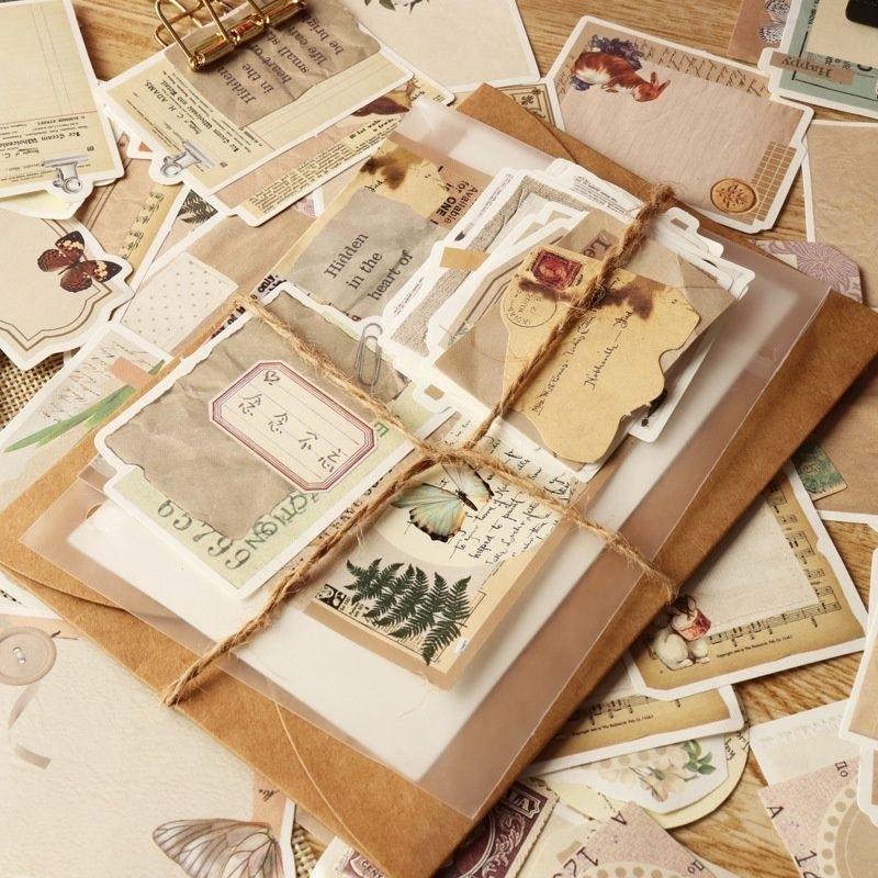 

50pcs/vintage scrapbooking paper for deco