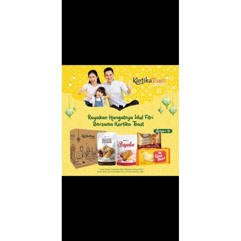 

hampers isi 4's kartika toast kartika sari kue lebaran best seller